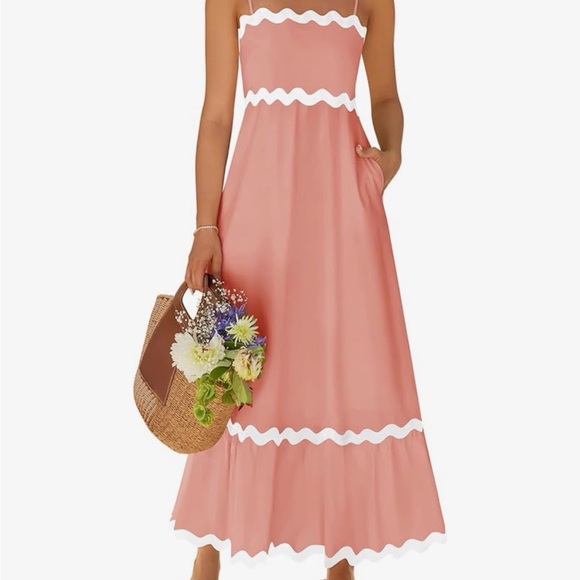 A-Line Midi Ruffle Dress - Picture 3 of 3